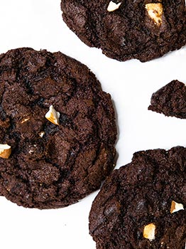 Double Trouble Chocolate Chunk Cookie