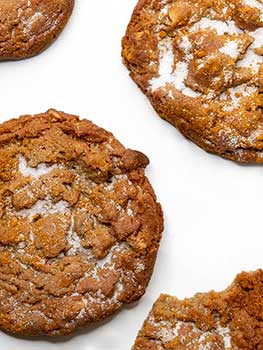 Sugar Crusted Ginger Bread Cookie